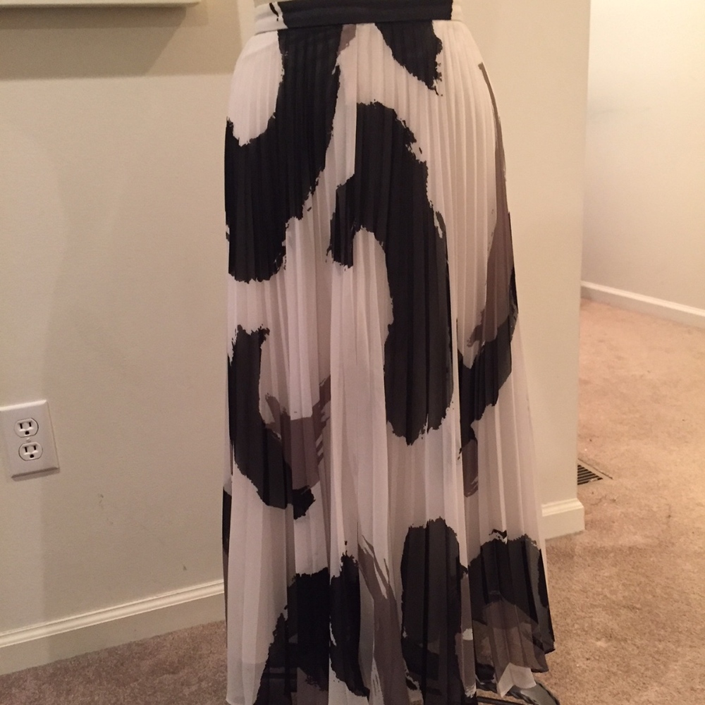 banana republic chiffon printed midi skirt (10)